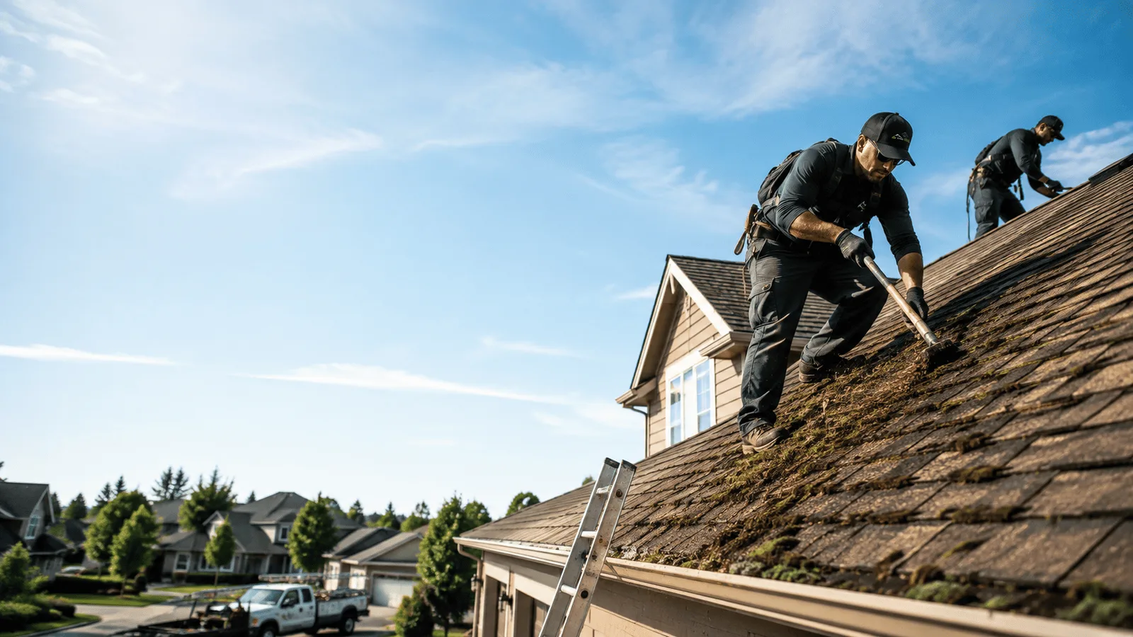 Roof Moss Removal in Derry, NH near me